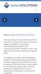 Mobile Screenshot of nanosolutionsfp7.com